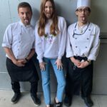 Karen Gillan Instagram - Karen and the chefs #japancomiccon @cezarskitchenjp Tokyo, Japan