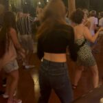Karen Gillan Instagram - When you get caught line dancing in a bar in Costa Rica #nerd