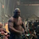 Karen Gillan Instagram - Some behind the scenes on Thor: Love and Thunder. As you can see @taikawaititi likes to blast music on set in between filming. And as you can see @davebautista is a secret dancing genius #thorloveandthunder