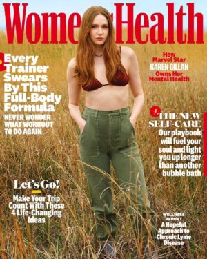 Karen Gillan Instagram - It felt good and actually rather cathartic to open up to @womenshealthmag about self care and dealing with anxiety. 

Thanks for having me! 

@HMEBookings
Editor-in-chief: @lizplosser
Entertainment Director: @maxwelllosgar
Photographer: @aingeruzorita
Interview: @verapapisova
Stylist: @kgsaladino
Hair: @bobbyeliot
Makeup: @kaleteter
Manicure: Aarika Dillard
