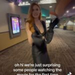 Karen Gillan Instagram - Found this in my drafts; surprising an audience in Miami!!! @marvelstudios @pom.klementieff #guardiansofthegalaxyvol3 #guardiansofthegalaxy #marvel Miami, Florida