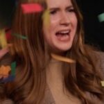 Karen Gillan Instagram - I made another episode of my talk show Chillin’ with Gillan (in my garage)! Featuring special guest @juddapatow Everyone watch The Bubble on @netflix! Thanks to @nickkocher and @bjmcelhaney for helping me realize my dreams of being a top talk show host. #chillinwithgillan