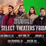 Karen Gillan Instagram - Ok so…The Bubble drops TOMORROW on Netflix, but you can ALSO watch it in theaters starting TOMORROW!!! Get your tickets and get ready to have a right chuckle. I’M SO EXCITED ABOUT TOMORROW!!!!!!!!!! #thebubble @netflix