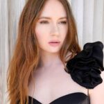 Karen Gillan Instagram - The Bubble press has begun!! April 1st on @netflix #thebubblemovie Styling @rebeccacorbinmurray Hair @bobbyeliot Make up @jennakristina Los Angeles, California