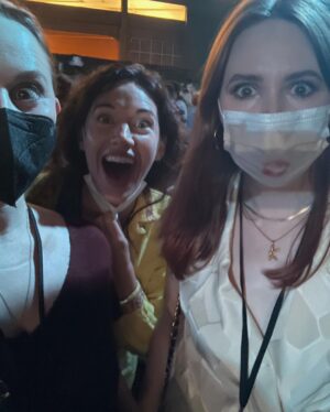 Karen Gillan Instagram - Went on some rides. Didn’t cope very well.