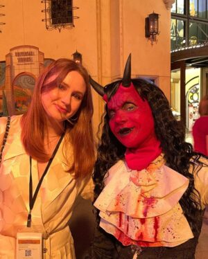 Karen Gillan Instagram - Went on some rides. Didn’t cope very well.