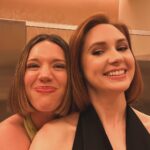 Karen Gillan Instagram - What we do in the bathrooms… …of award shows. @katieparkerpics Hair @bykileyfitz Make up @fionastiles Style - story time! I left it to the last minute and had NO outfit to wear but @jessicaclements came to the rescue! She pulled this amazing dress for me from her wardrobe…everyone needs a friend as stylish as Jess. ❤️ Los Angeles, California