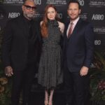 Karen Gillan Instagram - Had the most fun celebrating Louis D’eposito with the Marvel gang @agbofilms @marvelstudios