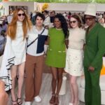 Karen Gillan Instagram – A day at the polo… 

@veuveclicquot 
Outfit @proenzaschouler 
Styling @rebeccacorbinmurray 
Hair @thedavidcruz 
Make up @kaleteter 

#polo #veuveclicquotpoloclassic New York