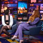 Karen Gillan Instagram – Well I just about lost my goddamn mind getting to be on @bravowwhl to chat all things Vanderpump Rules (which I watched for 4 hours A DAY while getting into Nebula make up). 
#guardiansofthegalaxyvol3 

Outfit @stellamccartney 
Styling @rebeccacorbinmurray 
Make up @kaleteter 
Hair @thedavidcruz New York, New York