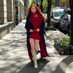 Karen Gillan Instagram – The Guardians touch down in New York City 🍎 #guardiansofthegalaxyvol3 @marvelstudios 

Styling @rebeccacorbinmurray 
Hair @thedavidcruz 
Make up @kaleteter New York, New York