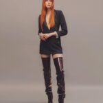Karen Gillan Instagram - Moments before the Guardians of the Galaxy premiere in LA… Photos by @eliastahan Styling @rebeccacorbinmurray Hair @bobbyeliot Make up @jennakristina Nails @millie_cosmo Hollywood