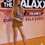 Karen Gillan Instagram - Sometimes you’ve gotta put on some @atleinparis and have a strut Styling @rebeccacorbinmurray Hair @bobbyeliot Make up @jennakristina #guardiansofthegalaxy @marvelstudios Disneyland Paris