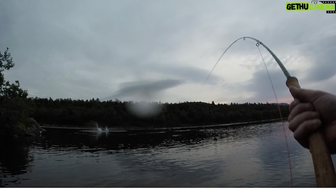 Kari Hietalahti Instagram - Driving with the mayor of Lakselva 🐳 • #visionflyfishing #flyfishing #atlanticsalmon #jump #bigfish #lost #norway🇳🇴 #skoganvarrevillmark Lakselva River
