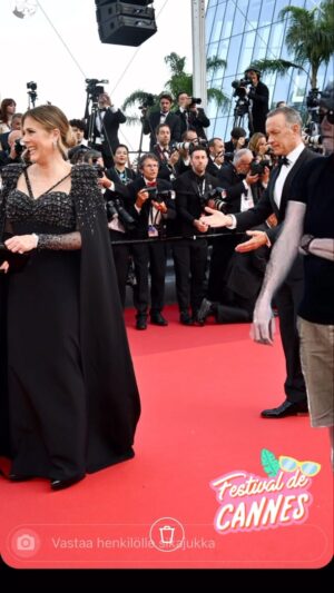Kari Hietalahti Instagram - Me and Tom in Cannes🥳 
•
#cannesfilmfestival #tomhanks