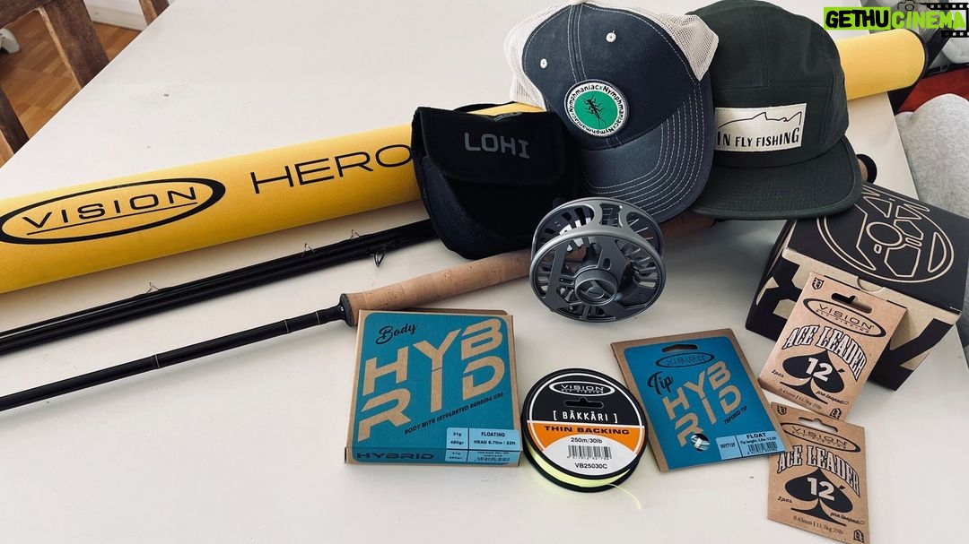 Kari Hietalahti Instagram - Now I'm jealous of my kid's new fly fishing gear ๐ฎ Lets go to Norway ๐ณ๐ด@visionflyfishing โข #visionflyfishing #salmonflyfishing #atlanticsalmon #doublehandrod #lohigear #newcaps #riverlakselva #norwayflyfishing #visionhero #visioninflyfishing Ullanlinna