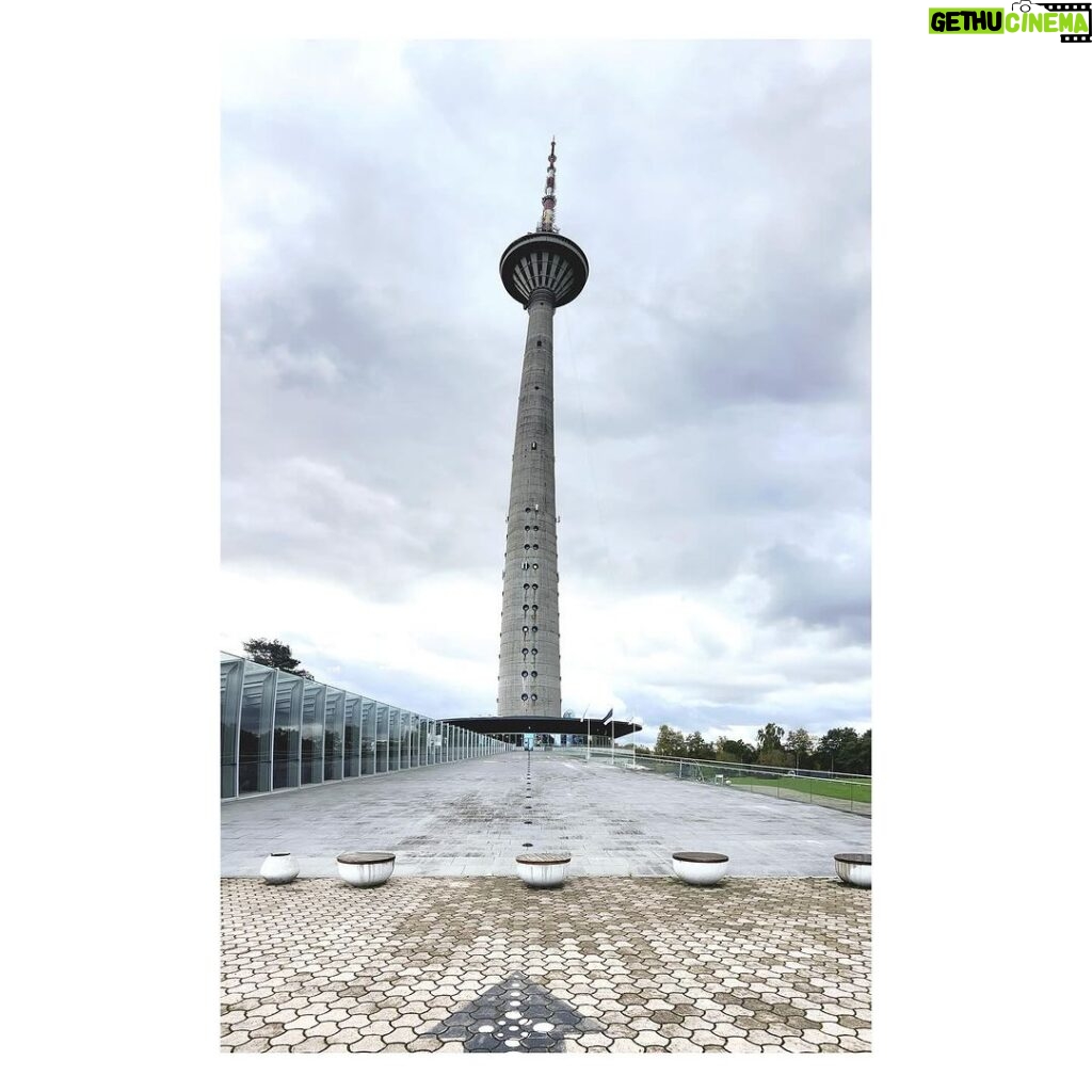 Kari Hietalahti Instagram - One Point Perspective…almost👁️ • #tallinntvtower #onepointperspective #stanleykubrick #tallinn #twilightzone Tallinn Television Tower