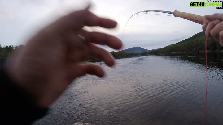 Kari Hietalahti Instagram - Driving with the mayor of Lakselva 🐳 • #visionflyfishing #flyfishing #atlanticsalmon #jump #bigfish #lost #norway🇳🇴 #skoganvarrevillmark Lakselva River