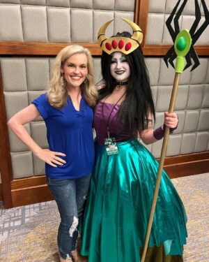 Kari Wahlgren Instagram - Just blown away by the overwhelming kindness and cosplay of the @sabotencon fans here in Phoenix! Thanks for an amazing Day 2…😊💗