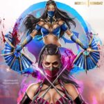 Kari Wahlgren Instagram - More MK Fan Art!! 🔥 👠⚔️ 🎨 @carlosgzz003 @carlaclaranica @zxid @jay.drawstick #mk1 #mortalkombat #fanart #mileena #kitana #voiceover