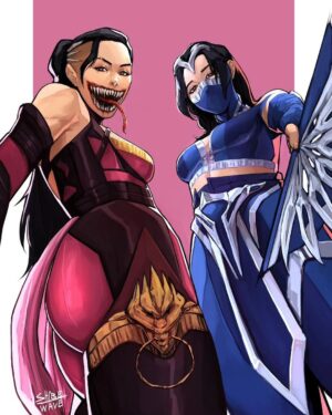 Kari Wahlgren Instagram - Highlighting YOU today! Nothing makes me happier than seeing your fan art…such amazingly talented artists out there!🥰😍

#fanart #mortalkombat #mk1 #mileena #kitana
