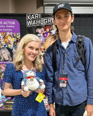 Kari Wahlgren Instagram - Thanks so much, College Station!💗