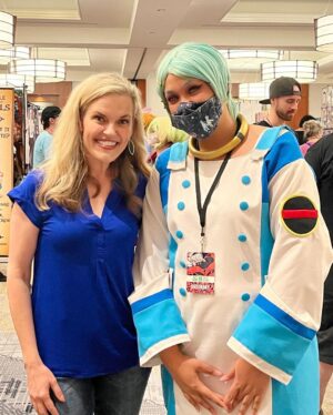 Kari Wahlgren Instagram - Just blown away by the overwhelming kindness and cosplay of the @sabotencon fans here in Phoenix! Thanks for an amazing Day 2…😊💗