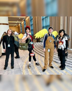 Kari Wahlgren Instagram - Day one at @sabotencon! 💗

#anime #animation #videogames #convention #cosplay