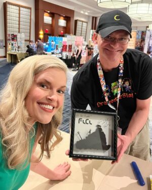 Kari Wahlgren Instagram - Day one at @sabotencon! 💗

#anime #animation #videogames #convention #cosplay