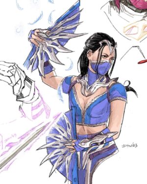 Kari Wahlgren Instagram - Getting tagged in some of the COOLEST #MortalKombat artwork!! Keep it coming!!!😍😱💙💜

🎨 
@koomblox
@davkgerart
@christina_shadee
@mr_kayo13
@callmebryaniii

#mk1 #mortalkombat #fanart #mileena #kitana #voiceover