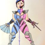 Kari Wahlgren Instagram - Getting tagged in some of the COOLEST #MortalKombat artwork!! Keep it coming!!!😍😱💙💜 🎨 @koomblox @davkgerart @christina_shadee @mr_kayo13 @callmebryaniii #mk1 #mortalkombat #fanart #mileena #kitana #voiceover