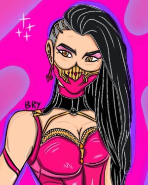 Kari Wahlgren Instagram - Getting tagged in some of the COOLEST #MortalKombat artwork!! Keep it coming!!!😍😱💙💜

🎨 
@koomblox
@davkgerart
@christina_shadee
@mr_kayo13
@callmebryaniii

#mk1 #mortalkombat #fanart #mileena #kitana #voiceover