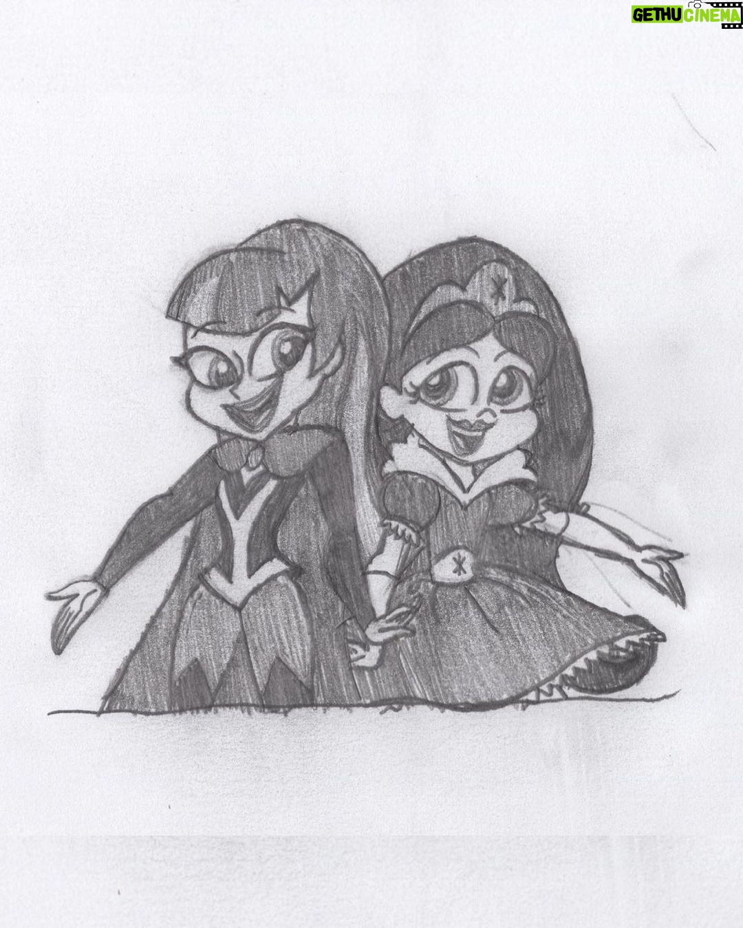 Kari Wahlgren Instagram - Loving this fan art! ππ @sierra_lateace Attina π§πΌββοΈ @tristanstaytrue Haruko π΅ @monicapixarfan2001 Zatanna & Star Sapphire π¦Έπ»ββοΈπ¦Έπ»ββοΈ #fanartfriday #fanart #voiceover #cartoons #thelittlemermaid #dcshg #flcl #anime