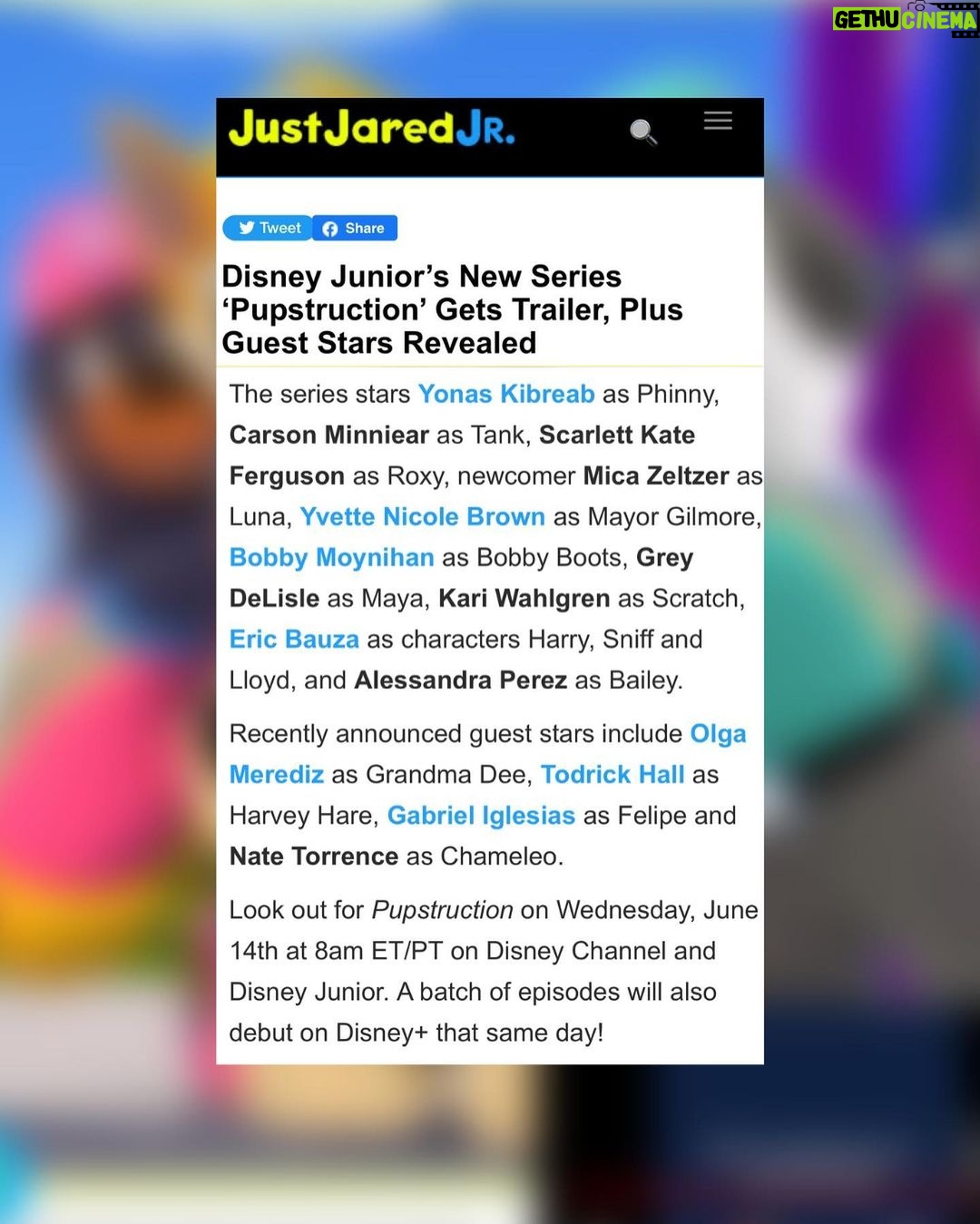 Kari Wahlgren Instagram - Get ready for a pawsome adventure! ๐พ Exciting news, everyone! The new series "Pupstruction" is just around the corner! Catch all the fun with me as the voice of 'Scratch'! ๐๐ถ Tune in on Wednesday, June 14th at 8am ET/PT on Disney Channel and Disney Junior, and don't forget you can also stream it on Disney+! #DisneyChannel #DisneyJunior #DisneyPlus #VoiceActing #ScratchThePup #MarkYourCalendars