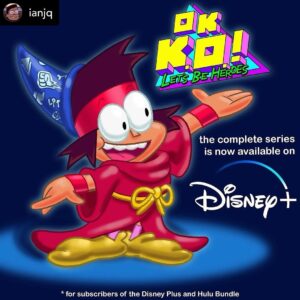 Kari Wahlgren Instagram - Hey, Lakewood Losers!! The whole OK KO series is now on Disney+…go watch it now or Shannon will totally LOSE IT!!!😜🤖💛

#okkoletsbeheroes #ianjamesquartey #animated #voiceover
