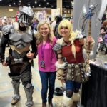 Kari Wahlgren Instagram - WOW! Look at these FLCL and Saber Alter Cars! 😱😍😍 Amazing cosplay and wonderful fans at day two of @kamicon_official! 💗 #convention #anime #fanart #cosplay #fandom #voiceover #videogames