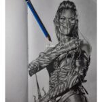 Kari Wahlgren Instagram - All this amazing Mileena fan art! ⚔️ 💜 #fanart #mileena #mortalkombat #voiceover #videogames