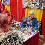 Kari Wahlgren Instagram - 💗A huge heartfelt thank you to everyone at @anime_los_angeles. It was a wonderful weekend and I loved seeing all of you! Here’s hoping we can do it all again next year. PS - huge shoutout to @thekit for my GORGEOUS shirt. I got so many compliments on it today! 😍 #anime #convention #autographsigning #voiceover #fandom #cosplay Long Beach Convention and Entertainment Center