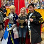 Kari Wahlgren Instagram - Day two at @anime_los_angeles! Really enjoyed my Q&A panel with my style sister @emmafyffe, and meeting the wonderful fans. Also, I’m LOVING handing out my personalized ribbons… 💗check my stories for Saturday’s clue to get your ribbon… 👀 #anime #convention #voiceover #autograph #cosplay Long Beach Convention and Entertainment Center