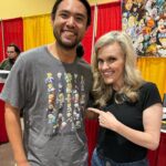 Kari Wahlgren Instagram - Day two at @anime_los_angeles! Really enjoyed my Q&A panel with my style sister @emmafyffe, and meeting the wonderful fans. Also, I’m LOVING handing out my personalized ribbons… 💗check my stories for Saturday’s clue to get your ribbon… 👀 #anime #convention #voiceover #autograph #cosplay Long Beach Convention and Entertainment Center