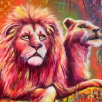 Karin Brauns Instagram - We don't count favors over here. If I said I got you, I got you. . . . . . #artgallery #art #artist #gallery #manhattanbeach #pet #lovepet #sale #social #popart #fineart #life #business #laart #lion #lionart #artist #artforsale #colorpallete #artistsofinstagram #artcollective #acrylicpaint #paintingart #etsy #colorfulsinartgallery #karinbraunsgallery #follow #animals #karinbrauns Manhattan Beach, California