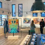 Karin Brauns Instagram - The Original artwork “Teach Peach” is now installed and for sale @theartisttreektown (520 S Western Ave, Los Angeles, CA 90020) . . . . . . . #art #artinstalation #artgallery #artistofinstagram #artoftheday #cannabisart #artisttree #koreatownla #paintingsforsale #war #military #army #art #usa #battle #guns #peace #soldiers #warrior #warzone #tank #game #gun #usarmy #ukraine #russia #warzone #russia #kids #peace #karinbraunsgallery #karinbrauns Western Avenue, Los Angeles