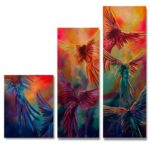 Karin Brauns Instagram - New art piece trio up for sale “Spread Your Wings” DM for inquiries . . . . . #artworld #artist #painting #animalart #birds #art #parrot #bird #parrots #parrotsofinstagram #birds #birdsofinstagram #parrotlover #parakeet #macaw #birb #pets #petsofinstagram #cockatiel #birdlovers #nature #conure #parrotlovers #parrotsofig #budgie #lovebird #cockatoo #instabird #karinbrauns Manhattan Beach, California