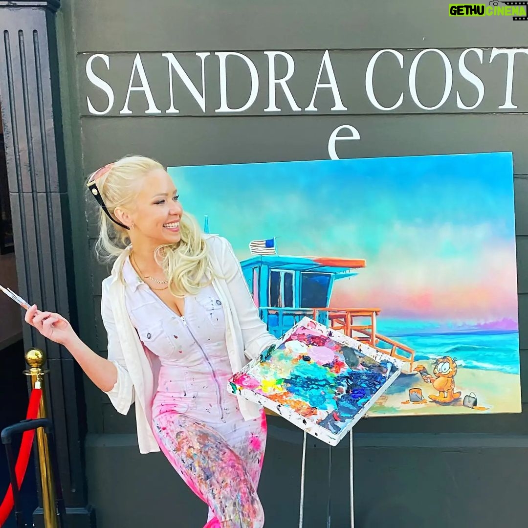 Karin Brauns Instagram - Always a true blast painting live at @sandracostala, You will find more of my artwork at the boutique 💕 721 & 731 N La Cienega Blvd, West Hollywood, 90069 @sandracostala1 . . . . . . . #fineart #interiordesign #legendsofdesign #lacienega #lcdqla #liveart #popart #fineart #art #artist #artworld #painting #paintinglive #sandracosta #westhollywood #artlife #liveshow #lacienega #vintagestyle #fashionstyle #fashionnova #theartistsway #fashion #lifestyle #artoftheday #picoftheday #painter #paintings #live #karinbraunsgallery #karinbrauns La Cienega Boulevard