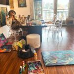 Karin Brauns Instagram - I love Mondays! A fresh start. The chance to set a new tone for the rest of the week. A great day to be alive. @colorfulsinartgallery . . . . . . #artoftheday #instaart #arte #contemporaryart #creative #gallerywall #artwork #painting #artistsoninstagram #actress #model #hollywood #artistlifestyle #mondaymood #mondayquotes #artist #californiaadventure #californialove #instagood #artgallery #owner #paintingprocess #actresslife #art #artwork #photooftheday #newgallery #losangeles #karinbrauns Manhattan Beach, California