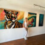 Karin Brauns Instagram - Happy Friday! Artworks are getting installed on the walls here in Manhattan beach, @colorfulsinartgallery will soon be open to the public , stay tuned 😀 . . . . . . . . #garfield #cats #catsofinstagram #garfieldcat #garfieldmemes #catstagram #wildart #orangecat #catlover #weekendvibes #instacat #popartist #artistlifestyle #artforsale #artgallery #california #gallerywall #art #nature #manhattachbeachbusiness #artforsalebyartist #manhattanbeach #losangeles #manhattan #bigcat #instagood #mixedmediaart #glitterart #karinbraunsart #karinbrauns Manhattan Beach, California