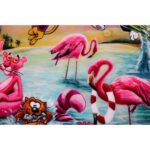 Karin Brauns Instagram - Closeups of my cool cats. 🦩 . . . . . . . . #garfield #sylvester #felixthecat #hellokitty #topcat #frosty #heathcliff #frostythetiger #cheshirecat #carolebaskin #miami #flamingos #flamboyance #art #painting #acrylicart #artforsale #cartoonart #popartist #coolcats #pink #cats #catslovers #animalart #originalart #artistsoninstagram #artofinstagram #karinbraunsgallery #karinbrauns