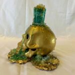 Karin Brauns Instagram - "Skull It" Original sculpture made by Karin Brauns DM for more inquiries . . . . . . . #skullart #skulltattoo #skeleton #artist #artwork #handmade #bones #death #horror #skullartwork #skulllove #sculpture #artistsoninstagram #contemporarysculpture #modernart #interiordesign #instaart #ceramics #statue #artoftheday #artcollector #karinbraunsgallery #karinbrauns Manhattan Beach, California