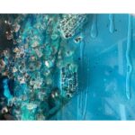 Karin Brauns Instagram - Closeups of "Go With The Flow" 48" × 24" Available for sale. Dm Team KB for inquiries. . . . . . . . . #artworld #artist #artstudio #artistsoninstagram #animalart #animals #sealife #seaart #seahorse #ocean #oceanlife #colorfulsinartgallery #art #newpiece #artgallery #manhattanbeach #manhattan #california #losangeles #wallart #karinbraunsgallery #karinbrauns