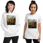Karin Brauns Instagram - Unisex Hoodies & T-Shirts with prints from original paintings of Karin Brauns, "Teach Peace" & "F.This We Want Peace" are Available 20% goes to war victims Visit https://www.karinbrauns.com/unisex-tshirt-and-hoodie DM for more inquiries . . . . . . . . . . #fashion #style #instagood #ukriane🇺🇦 #ukrainewar #tshirts #supportukraine #hoodies #white #ukrainetoday #artistsoninstagram #art #beauty #instadaily #tshirtdesign #likeforlikes #teachpeace #paintingsforsale #followme #tshirtprinting #fashionblogger #tshirtfeminina #hoodieseason #nowar #fashionstyle #fashionista #karinbraunsgallery #karinbrauns